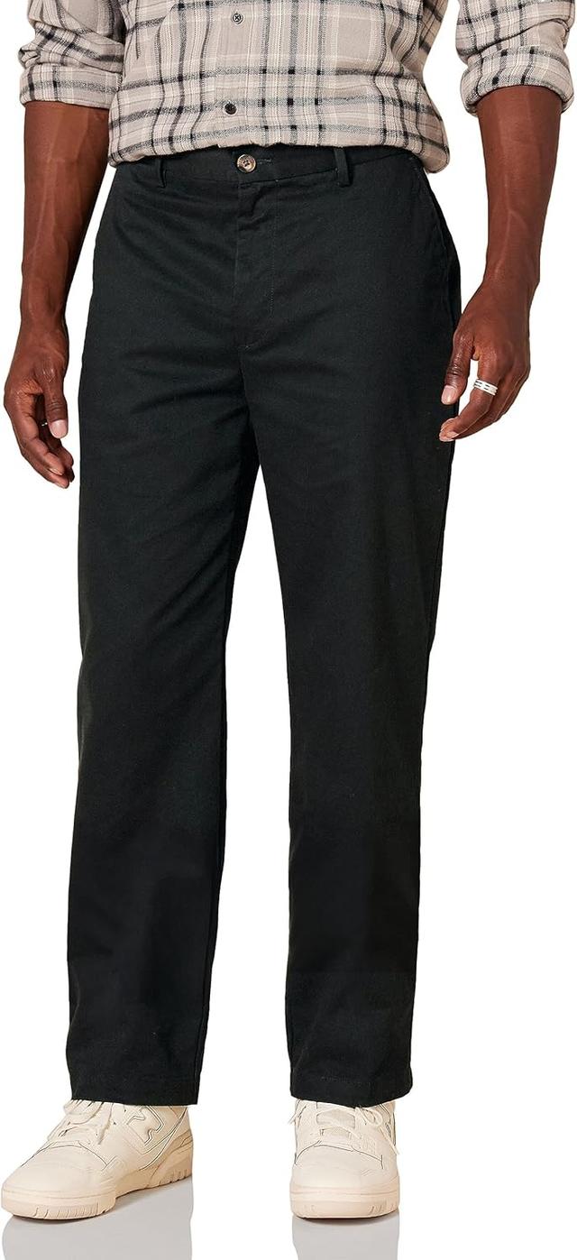 Product image of Amazon Essentials Men's Classic-Fit Wrinkle-Resistant Flat-Front Chino Pant (Available in Big & Tall)