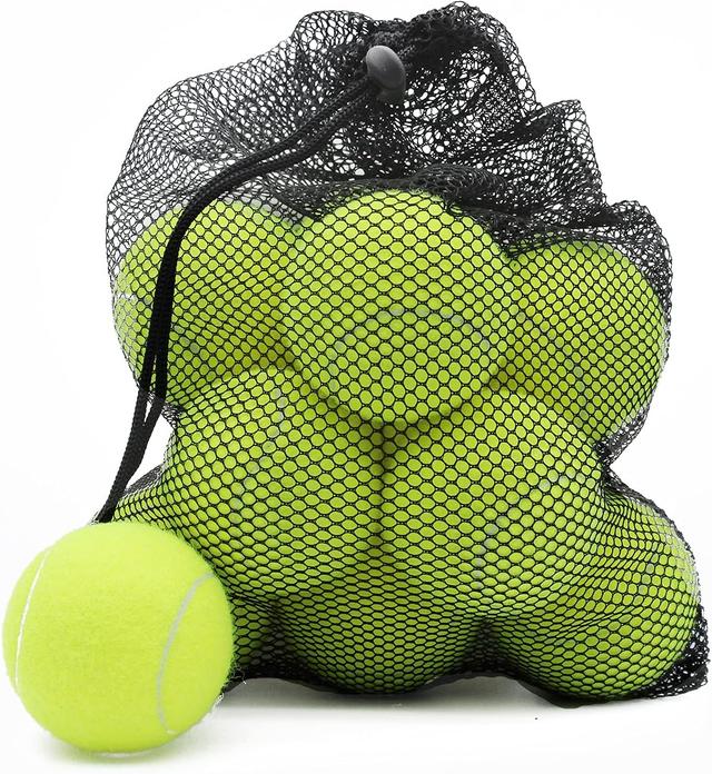 Product image of Magicorange Tennis Balls, 12 Pack Advanced Training Tennis Balls Practice Balls, Come with Mesh Bag for Easy Transport, Good for Beginner Training Ball