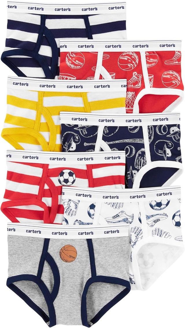 Product image of Carter's Little Boys' 7-Pack Cotton Briefs (Toddler/Kid)