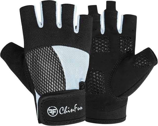 Product image of Kayaking Gloves 3/4 Finger - Provide Cushioning and Protection, with Resistant Palm and Grip, Easy to Take on and Off, Perfect for Diving, Sailing, Kayaking - Men, Women, Youth