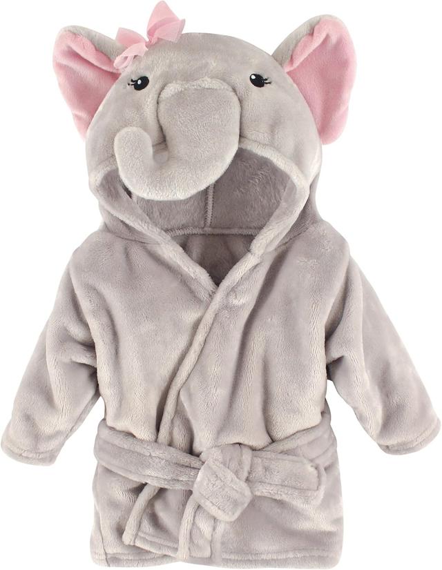 Product image of Hudson Baby Unisex Baby Plush Animal Face Bathrobe