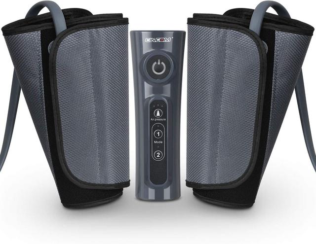 Product image of CINCOM Leg Massager for Circulation and Pain Relief, Air Compression Calf Massager with 2 Modes 3 Intensities Helpful for RLS Edema and Muscles Relaxation Gifts - FSA HSA Eligible