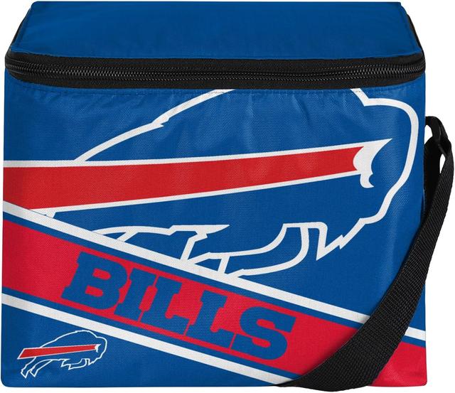 Product image of FOCO NFL Unisex-Adult NFL Team Big Logo Stripe 6 Pack Coolers