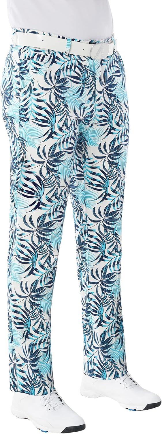 Product image of Royal & Awesome Mens Golf Pants, Golf Pants Men Relaxed Fit, Plaid Pants Men