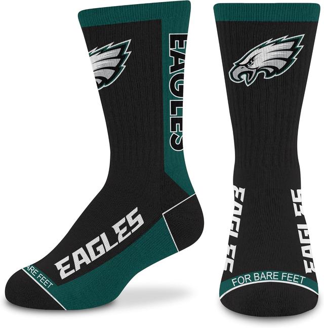 Product image of For Bare Feet Unisex Kid's NFL MVP Crew Sock Youth