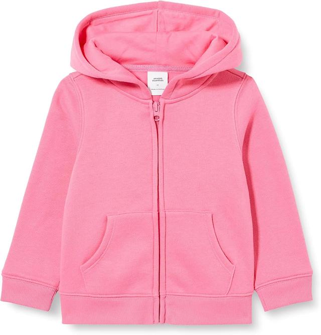 Product image of Amazon Essentials Girls and Toddlers' Fleece Zip-Up Hoodie Sweatshirt