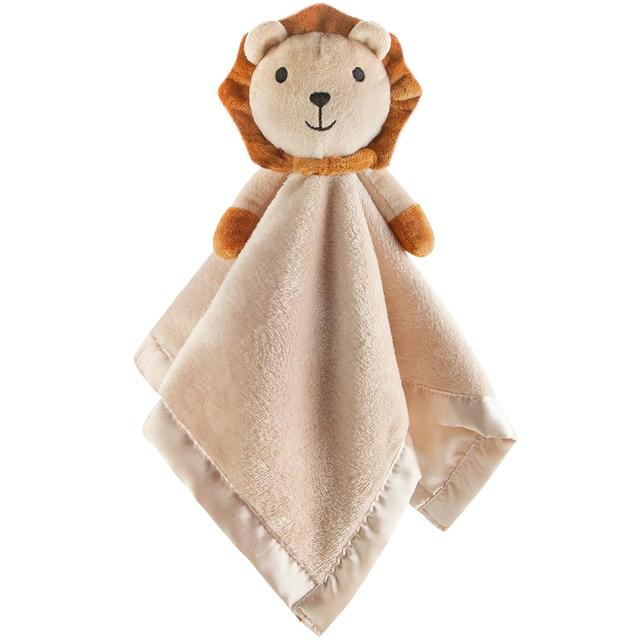 Product image of Pro Goleem Lion Security Blanket, Soft Lovey Unisex Lovie Baby Gift for Newborn Boys and Girls Snuggle Toy Stuffed Animal 16 Inch