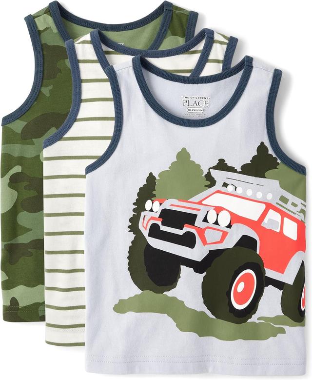 Product image of The Children's Place Boys' and Toddler Assorted Sleeveless Tank Tops