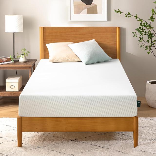Product image of ZINUS 6 Inch Green Tea Memory Foam Mattress [New Version], Twin, Fiberglass free, Medium Firm Feel, Zoned Pressure Relief, Certified Safe Foams & Fabric, Mattress in A Box