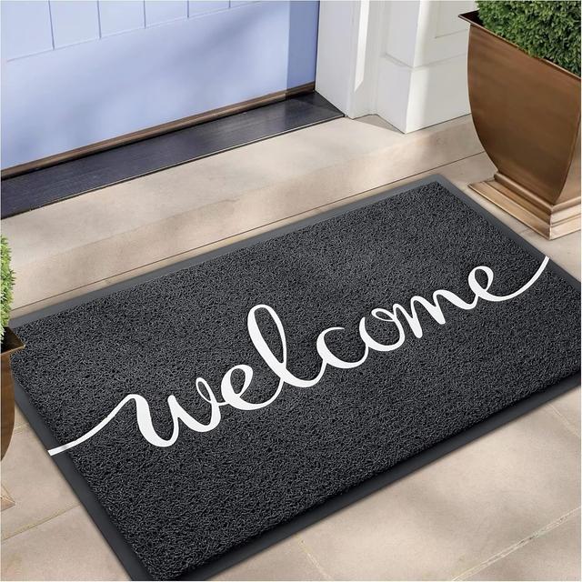 Product image of EARTHALL Funny Welcome Mats, Front Door Mat for Outside Entry, Doormat Outdoor/Indoor Entrance, Rugs Entryway Indoor, Outdoor Home Porch Decor 30"x17.5"