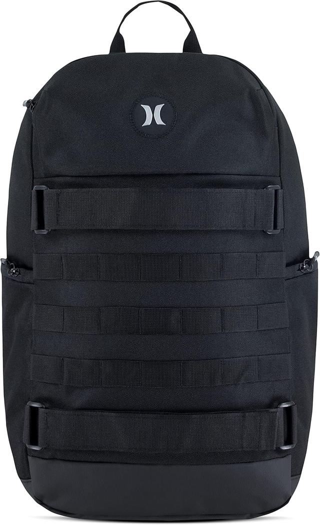 Product image of Hurley Mens Skateboard Backpack, Black, One Size