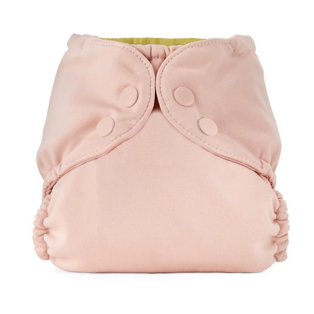 Product image of Esembly Cloth Diaper Outer, Swim and Waterproof Cloth Diaper Cover, Leak-Proof and Breathable Layer, Reusable with Snap Closure - Size 1 (7-17lbs), Blush