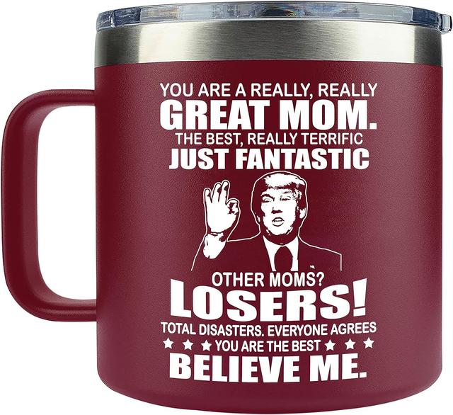 Product image of Gifts for Mom from Daughter, Son - Mothers Day Gifts for Mom, Wife, Women - Moms Birthday Gift Ideas, Cool Birthday gifts for Moms, Mothers - Best mom Mug, 14 Oz Stainless Steel moms Coffee Mug