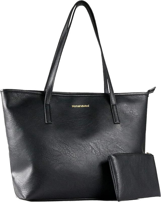 Product image of Montana West Tote Bags Vegan Leather Purses and Handbags for Women Top Handle Ladies Shoulder Bags