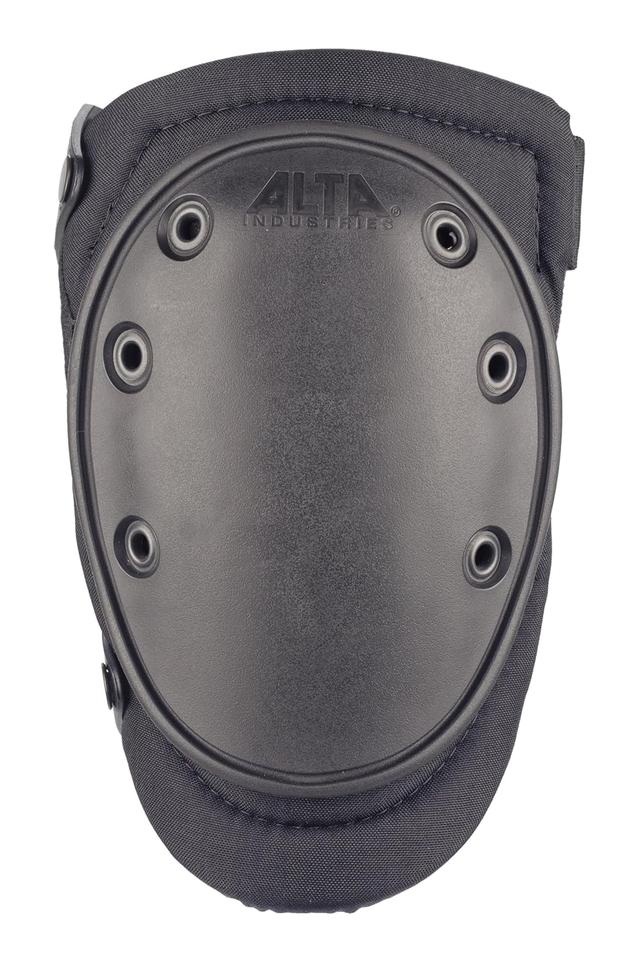 Product image of ALTA 50413 AltaFLEX Knee Protector Pad, Black Cordura Nylon Fabric, AltaLOK Fastening, Flexible Cap, Long, Black