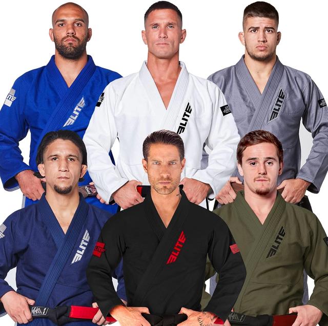 Product image of Elite Sports BJJ GI for Men IBJJF Kimono BJJ Jiujitsu GIS W/Preshrunk Fabric & Free Belt (See Special Sizing Guide)