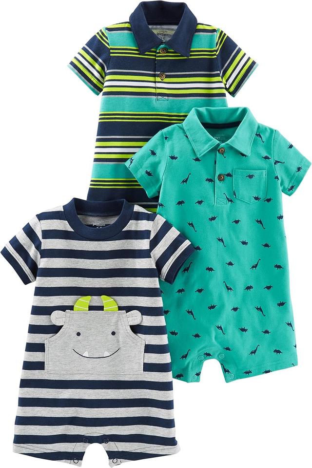Product image of Simple Joys by Carter's baby-boys 3-pack Rompers