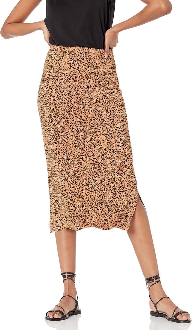 Product image of Amazon Essentials Women's Pull-On Knit Midi Skirt (Available in Plus Size)