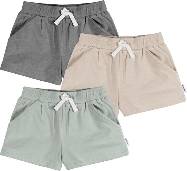 Product image of Gerber Baby Girls' 3-Pack Knit Shorts