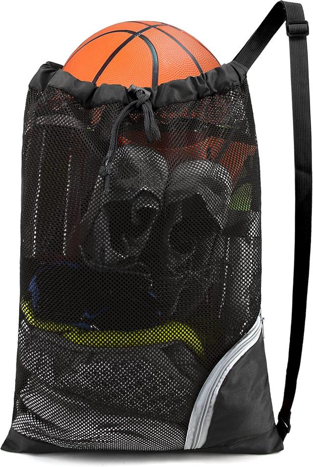 Product image of BeeGreen Drawstring Backpack for Men Women Athletic Gym Sports Workout Beach Swim …