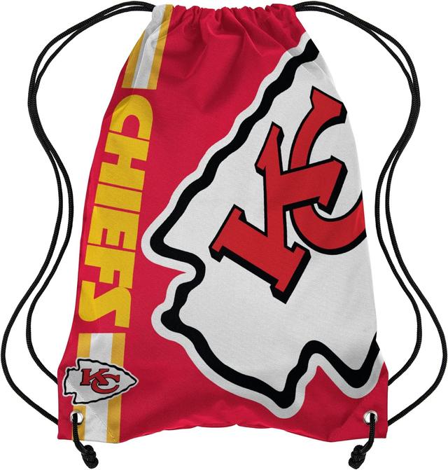 Product image of FOCO Kansas City Chiefs NFL Big Logo Drawstring Backpack
