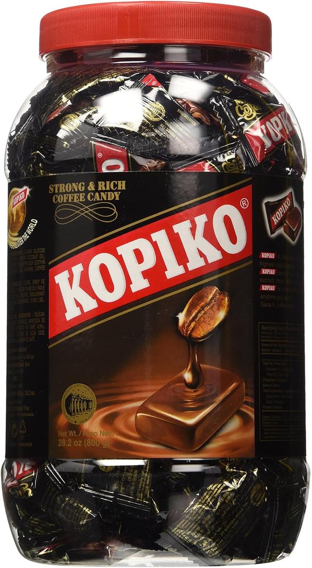Product image of Kopiko Coffee Candy (800 gr) – Pocket Coffee Candies Made of Indonesia Coffee Beans Contains Real Coffee Extract for Better Taste – World’s Best Coffee Candy (Original Version)