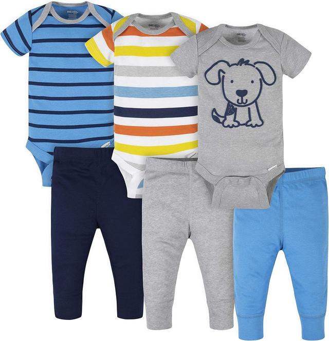 Product image of Onesies Brand Unisex Baby 3 Outfit Bundle Mix Match Newborn to 12m Pants Set