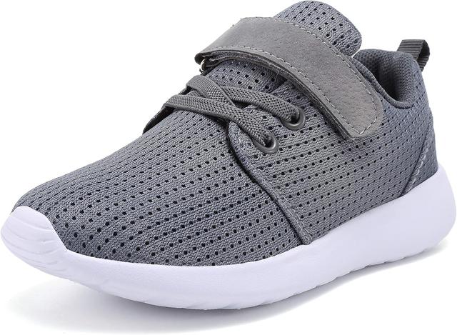 Product image of TOEDNNQI Boys Girls Sneakers Kids Lightweight Breathable Strap Athletic Running Shoes for Toddler/Little Kid/Big Kid