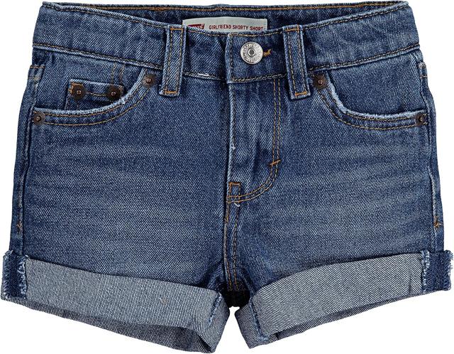 Product image of Levi's Girls' Girlfriend Fit Denim Shorty Shorts